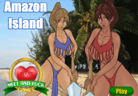 Amazon Island - часть 1 [Meet and Fuck] обложка