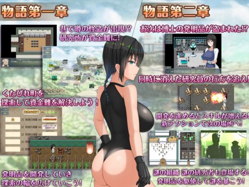 H? Wisdom? The Abnormal Investigative Nature of the Busty Researcher! [Ota Guchi Field]