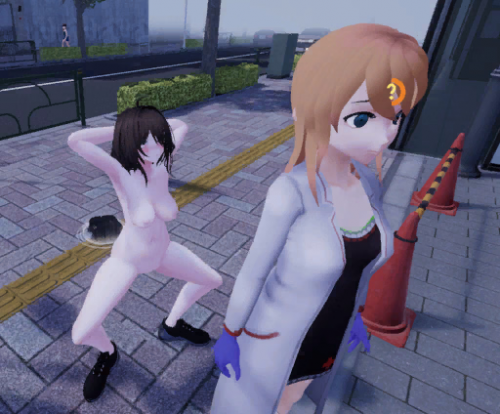 Secret Flasher Manaka [SheableSoft]